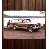 Металлическая табличка Jeep Wagoneer 348